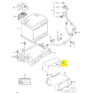 Pokrywa akumulatora Suzuki Ignis / Swift - wyprzedaż Nowy