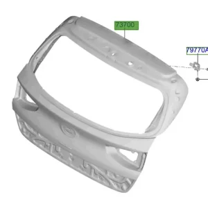 Pokrywa bagażnika Kia ProCeed 20-25 Kup teraz