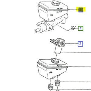 Pompa hamulcowa escort orion 19901995 FORD - wyprzedaż Nie przegap