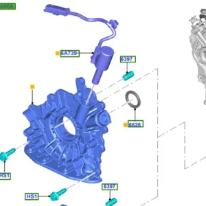 Pompa olejowa Ford Mondeo 2014 2022 Popularny
