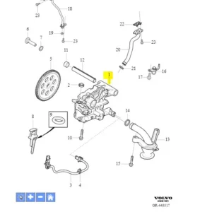 Pompa oleju XC40 B3154T9 Darmowa dostawa