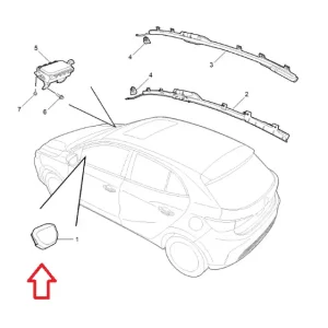 Obniżka ceny Poduszka kierowcy (mg 3 2024 hybrid)