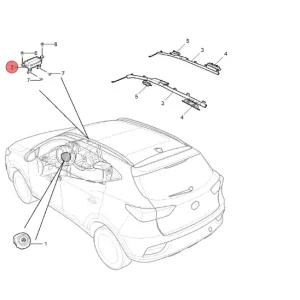 Poduszka pasażera mg zs I Obniżka ceny