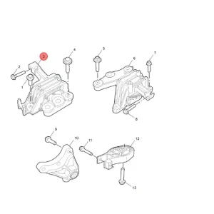 Poduszka silnika MG3 2024 hybryda Super okazja