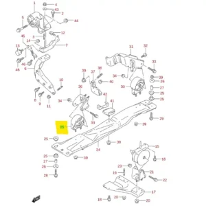 Poduszka silnika przód Suzuki Baleno - wyprzedaż Niska cena
