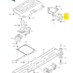 Ograniczona ilość Poduszka Silnika Suzuki Grand Vitara - wyprzedaż
