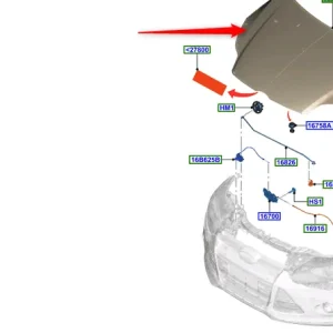 Pokrywa silnika maska focus MK3 FORD - wyprzedaż Popularny