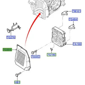 Pokrywa sterownika mondeo MK4 smax galaxy Nowość
