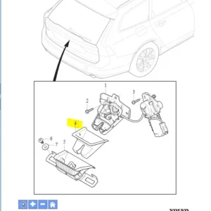 Tani Pokrywa zamka pokrywy bagażnika