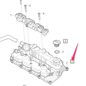 Kup teraz Pokrywa zaworów XC60 V60CC V90 V60 Volvo