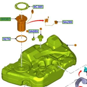 Oferta limitowana Pompa paliwa z czujnikiem mondeo 20142022 FORD - wyprzedaż
