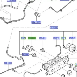 Zniżka Potencjometr sterowania nagrzewnicą 9414