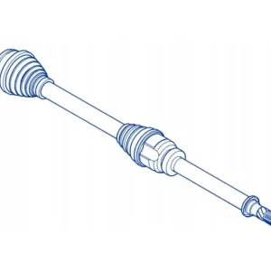 Rabat Półoś napędowa prawa długa 2.0 TCe RENAULT MEGANE III 3 COUPE GT RS OE ASO
