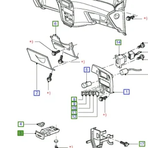 Popielniczka przednia windstar 9400 FORD - wyprzedaż Tylko do końca tygodnia