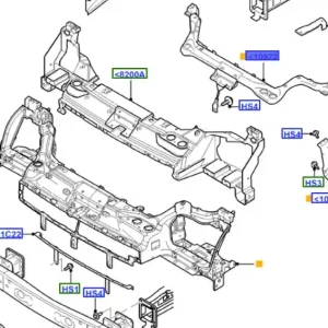 Poprzecznica górna transit connect 20022013 FORD - wyprzedaż Rabat