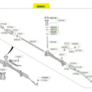 Oferta czasowa Przekładnia kierownicza Hyundai Kona (2021) OE - wyprzedaż