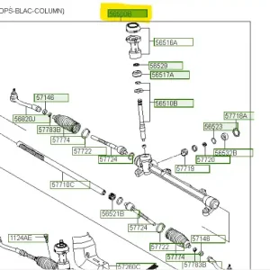Przekładnia kierownicza Hyundai Tucson (2016) OE - wyprzedaż Niska cena
