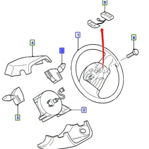 Przełącznik przy kierownicy transit 0006 Obniżka ceny
