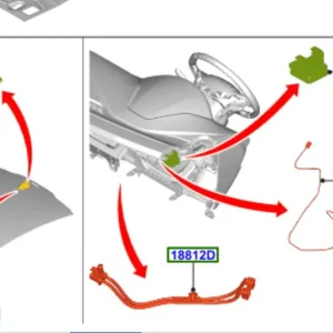 Taniej Przewód anteny Ford Mondeo MK5 - wyprzedaż