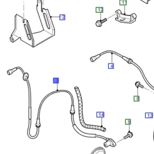 Taniej Przedni czujnik abs transit 20002006 FORD - wyprzedaż