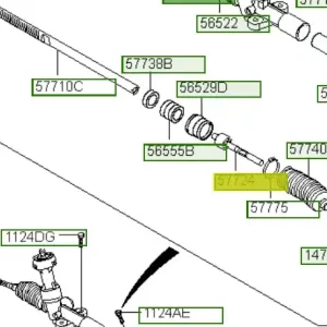 Sprawdź teraz Przegub przekładni kierowniczej Hyundai IX35 / Tucson - wyprzedaż