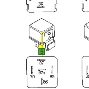Przekaźnik świateł p-mgielnych Ford Escort Sierra - wyprzedaż Łatwy zwrot