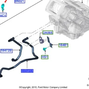 Kup online Przełącznik świateł drogowych FOrd Cmax - wyprzedaż