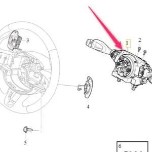 Przełącznik zespolony przy kierownicy Volvo Bezpieczna płatność