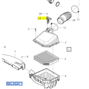 Przepływomierz mas powietrza XC40 XC90 S60 V60 V90 V90CC XC60 S90 Obniżka ceny
