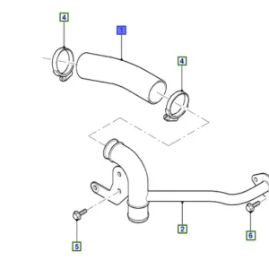 Przewód elastyczny wąż recylkulacji mondeo 0007 FORD - wyprzedaż Oferta czasowa