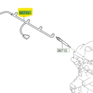Przewód elektryczny świecy żarowej Hyundai Tucson Nowość