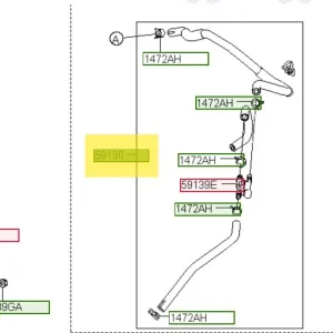 Przewód hamulcowy Hyundai Santa Fe (2016) OE - wyprzedaż Szybka dostawa