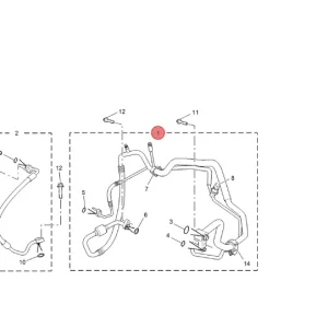 Przewód klimatyzacji MG3 2024 hybryda Premium