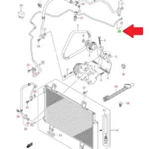 Przewód klimatyzacji oe Suzuki - wyprzedaż Rabat