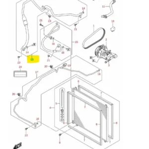Przewód klimatyzacji Suzuki Swift - wyprzedaż Dodaj do koszyka