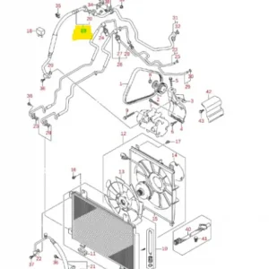 Dostępne od ręki Przewód klimatyzacji Suzuki SX4 / S Cross - wyprzedaż