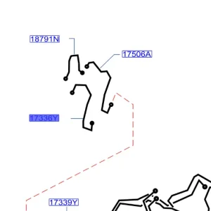 Przewód odpowietrzający paliwa nissan X-TRAIL qashqai - wyprzedaż Kup online