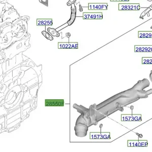 Przewód powietrza Kia ProCeed 20-25 Szybka dostawa