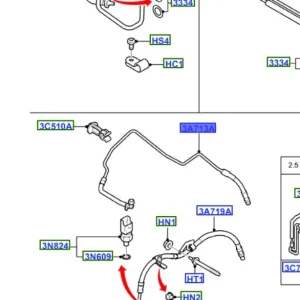 Darmowy zwrot Przewód powrotny oleju