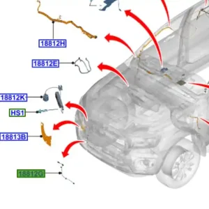 Przewód przedłużenie anteny Ford Ranger 2011 - wyprzedaż Bestseller