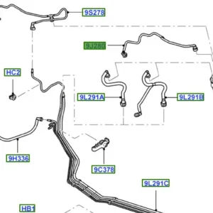 Promocja Przewód rurka paliwa transit connect 20022013 FORD - wyprzedaż