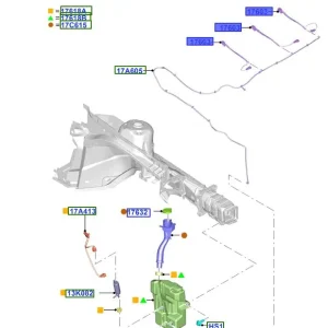 Przewód paliwowy Ford Transit 2014 - wyprzedaż Szybka dostawa