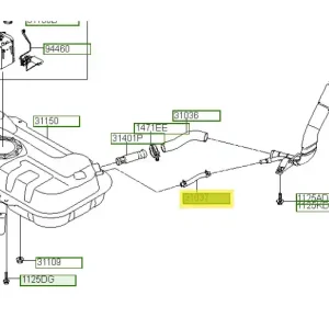Przewód paliwowy Hyundai I20 (2012) - wyprzedaż Cena promocyjna