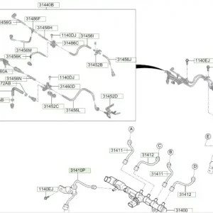 Wyjątkowa oferta Przewód paliwowy Hyundai I30 / Tucson