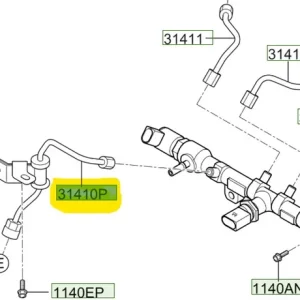 Tani Przewód paliwowy Hyundai Tucson