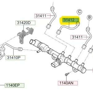 Nowy Przewód paliwowy Hyundai Tucson