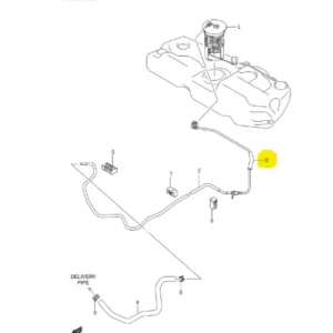 Rabat Przewód paliwowy Suzuki Splash A5B310 - wyprzedaż