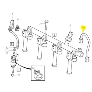 Przewód paliwowy V60 V60CC XC70 S60 S60CC XC90 V90CC Wyprzedaż