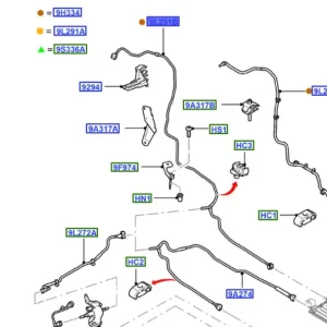 Przewód paliwa Ford Galaxy Smax 2006 2015 - wyprzedaż Dostępne od ręki