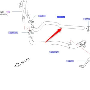 Darmowy zwrot Przewód paliwa Q70 / m 20102019 Infiniti - wyprzedaż
